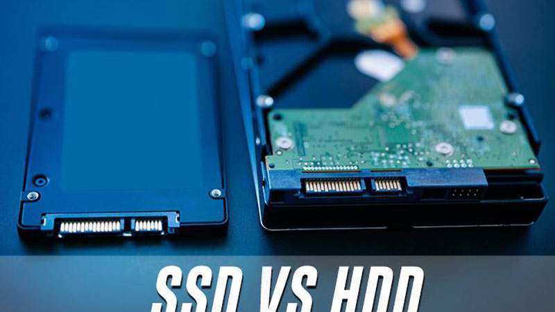 SSD یا HDD در لپ‌تاپ‌های استوک