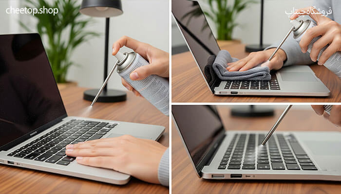 تمیزکاری دوره ای و اصولی لپ تاپ